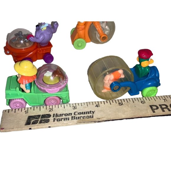 4 Piece 1992 McDonald's Toys Warner Bros. TINY TUNES / Looney Tunes Cars Vintage - Picture 4 of 8